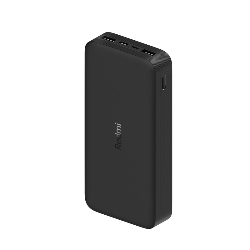 20000mAh Redmi 18W Fast Charge Power Bank Black