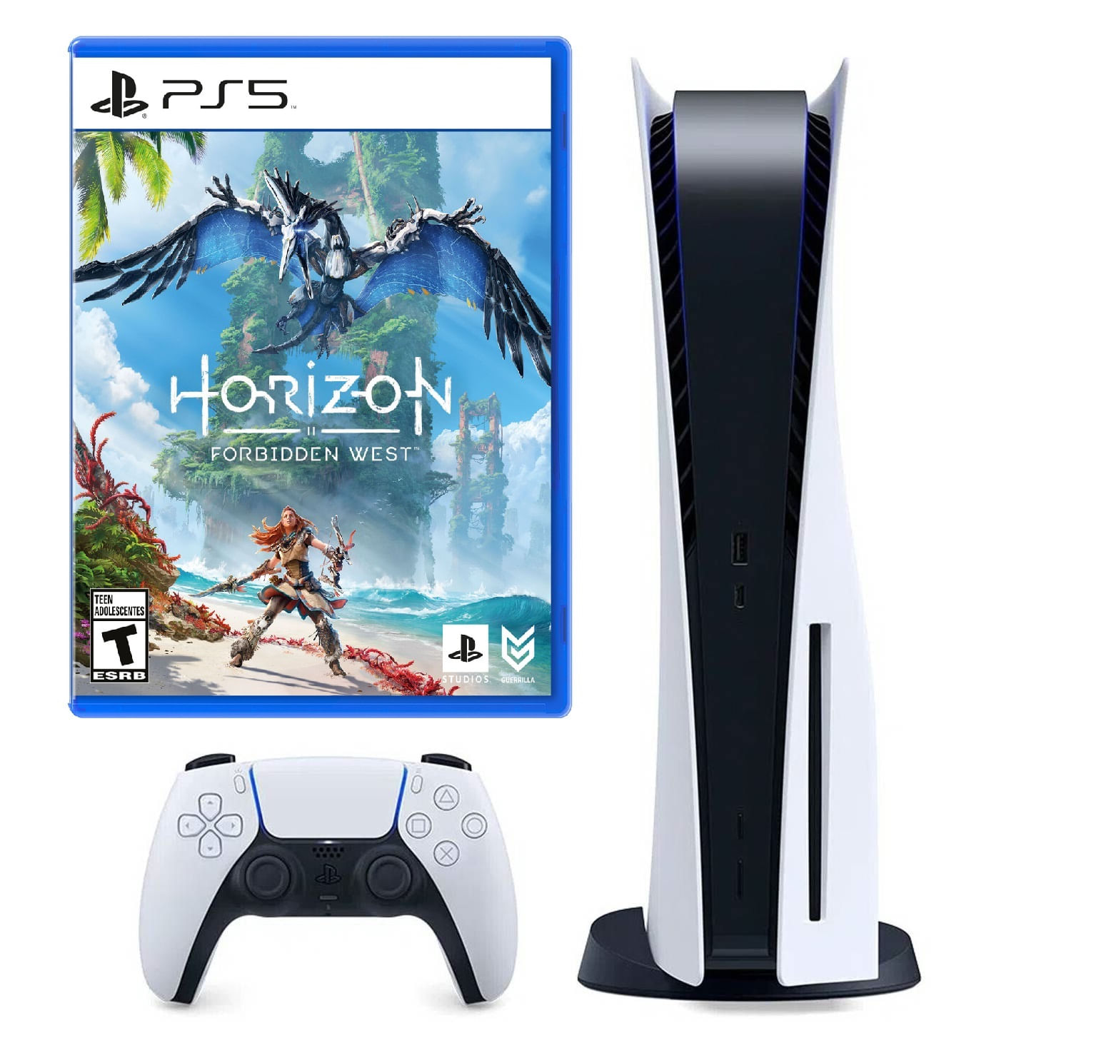 Consola PlayStation 5 Versión Standard + Horizon Forbidden West PS5