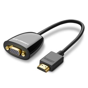 UGREEN Adaptador HDMI a VGA sin audio Negro