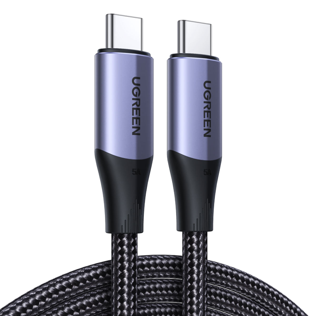 UGREEN Cable USB-C 3.1 GEN2 a USB-C 3.1 GEN2 5A trenzado 1m