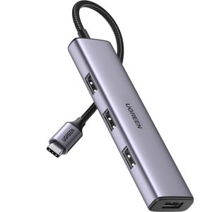 UGREEN Hub USB-C a 4 puertos USB A 3.0