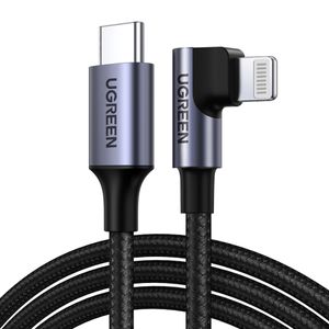 UGREEN Cable Lightning en ángulo a Tipo-C 2.0