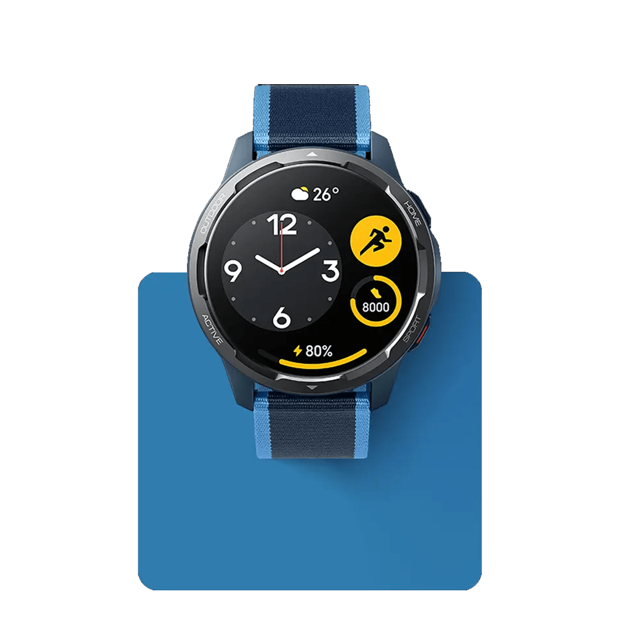 Correa De Nylon Trenzada Ajustable Para Xiaomi watch S1/S1 Active