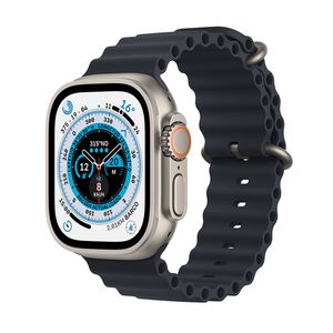Apple Watch Ultra GPS+Cellular, 49mm titanio - Correa Loop Trail Negra