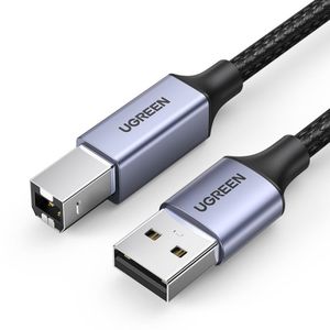 UGREEN Cable de impresión USB 2.0 A a USB-B trenzado