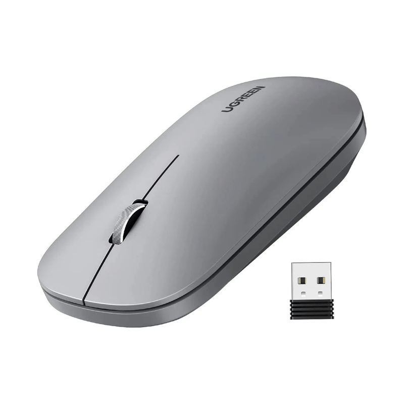 UGREEN-Mouse-inalambrico-ultradelgado-Gris