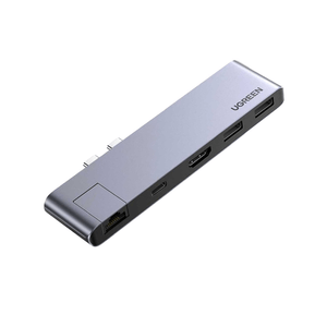 UGREEN Adaptador Hub para Macbook USB-C y A + HDMI + USB-C