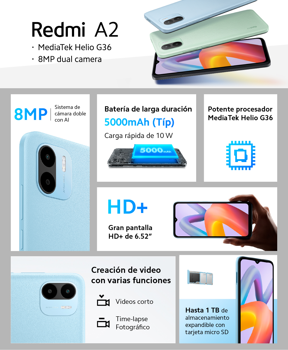 Redmi A2 32GB/2GB