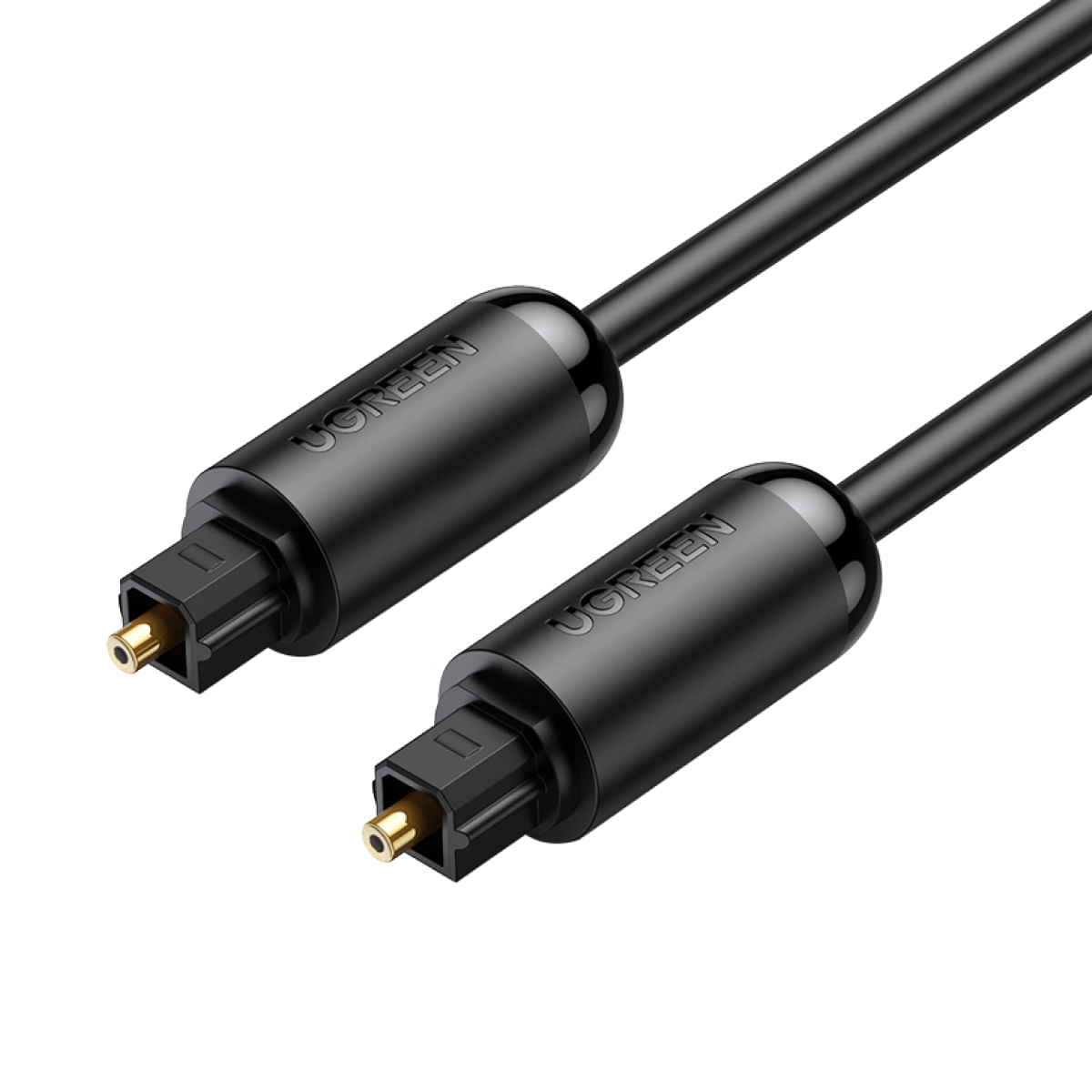 Cable Optico Audio Digital Fibra Plug A Plug 1,5mts Ugreen