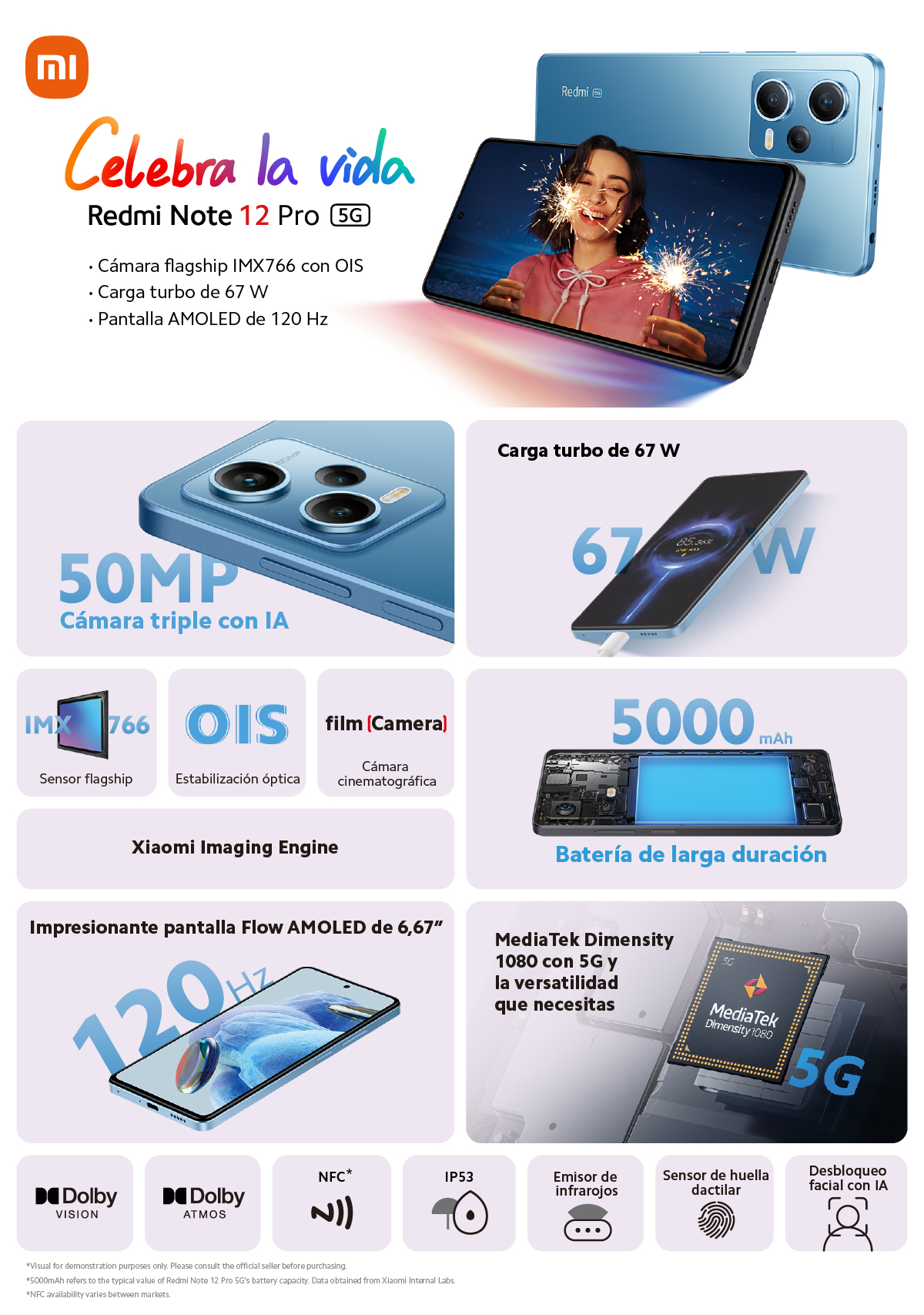 Redmi Note 12 Pro 5G 256GB/8GB