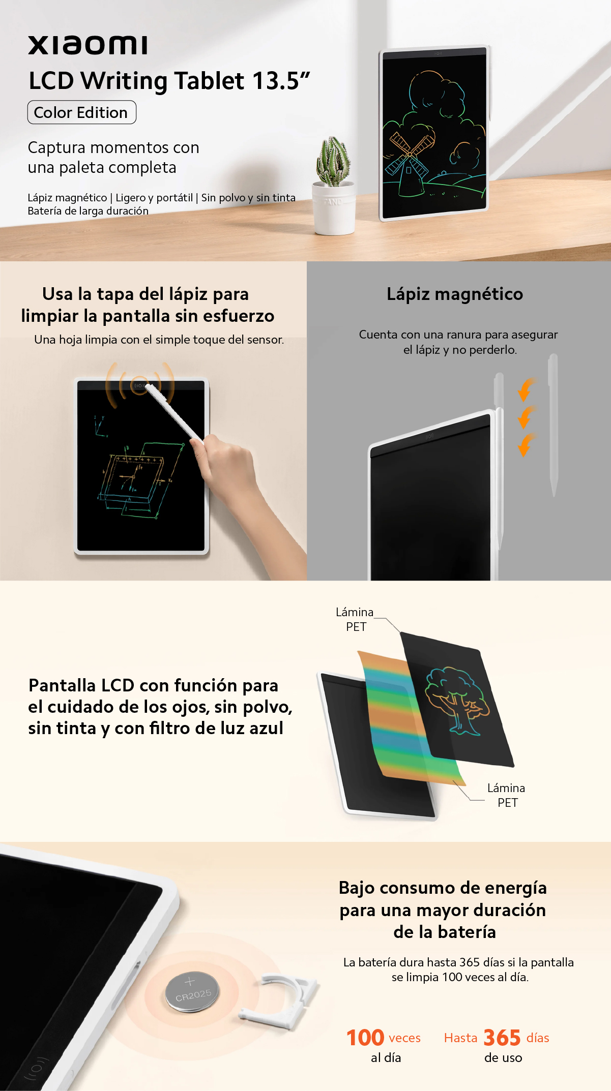 Tablet Xiaomi. Mi LCD Writing Tablet 13.5. Tablets Chile.