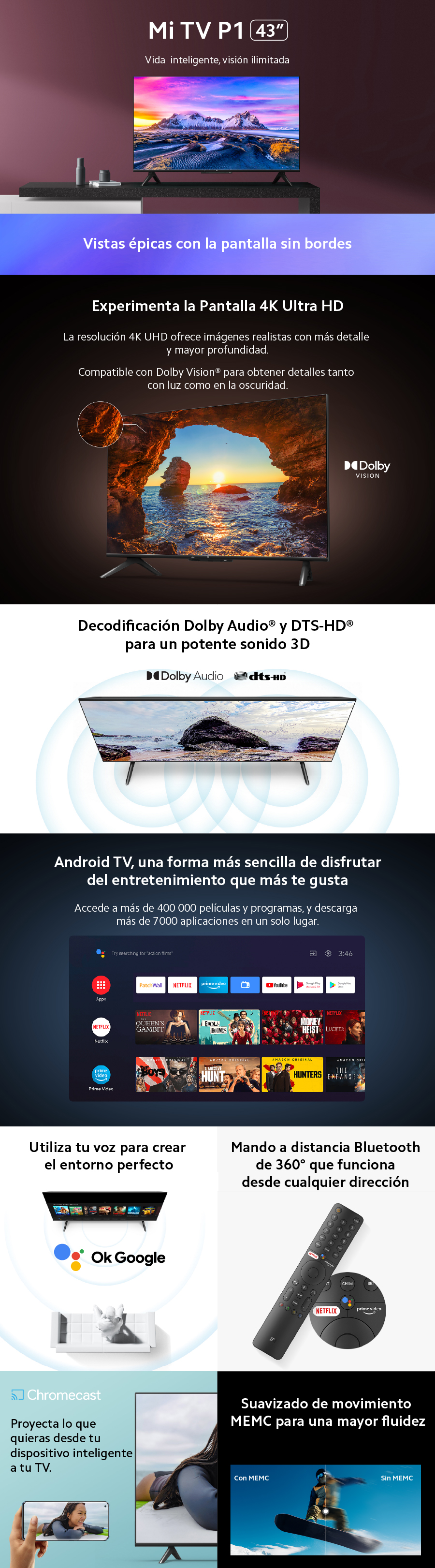 Mi TV P1 43