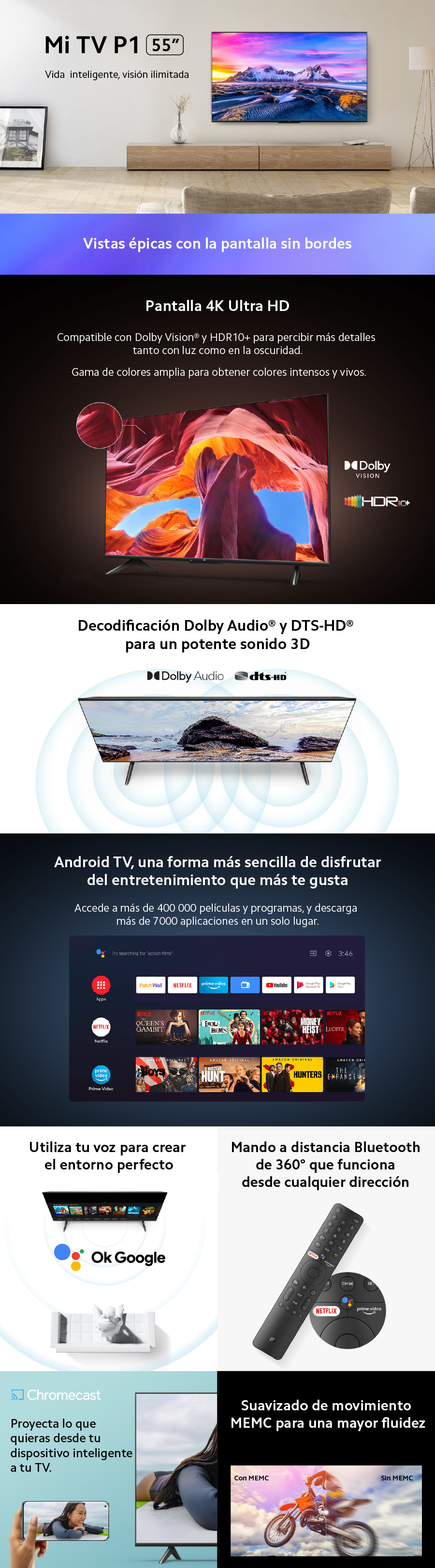Mi TV P1 55