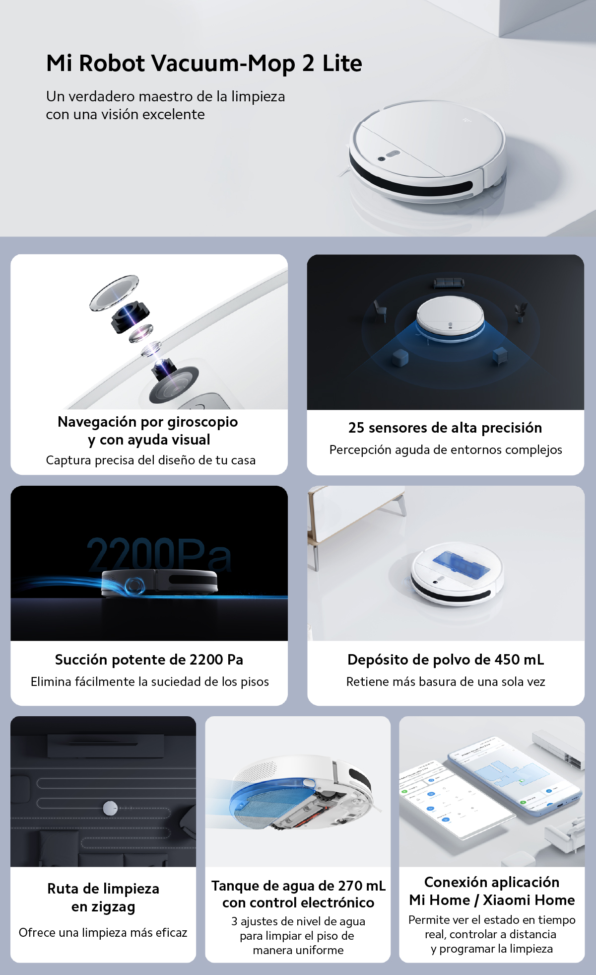 Mi Robot Vacuum Mop 2 Lite