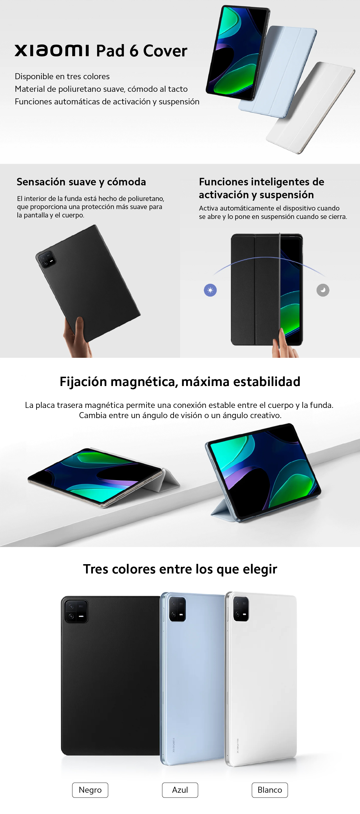 Funda Tablet Xiaomi Pad 6 Cover