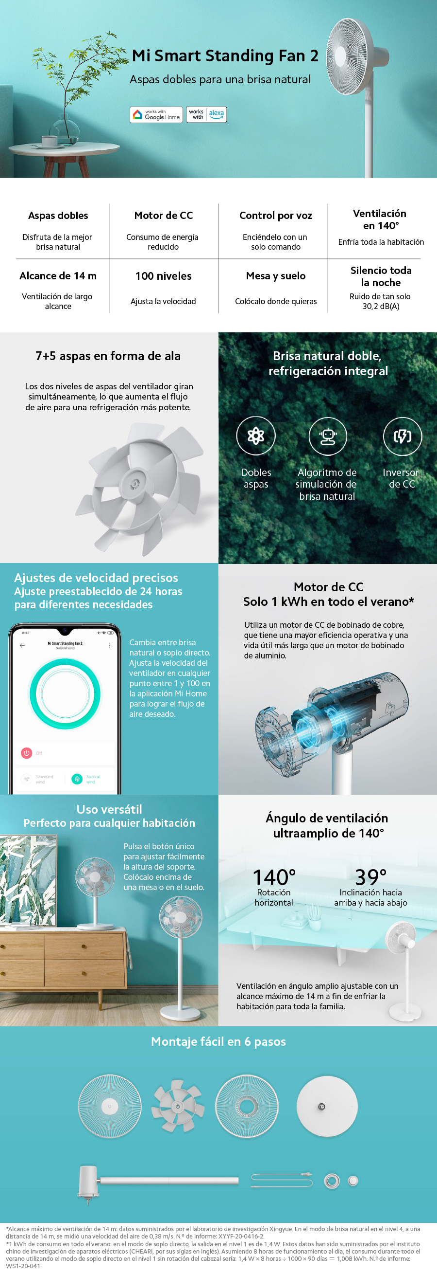 Mi Smart Standing Fan 2