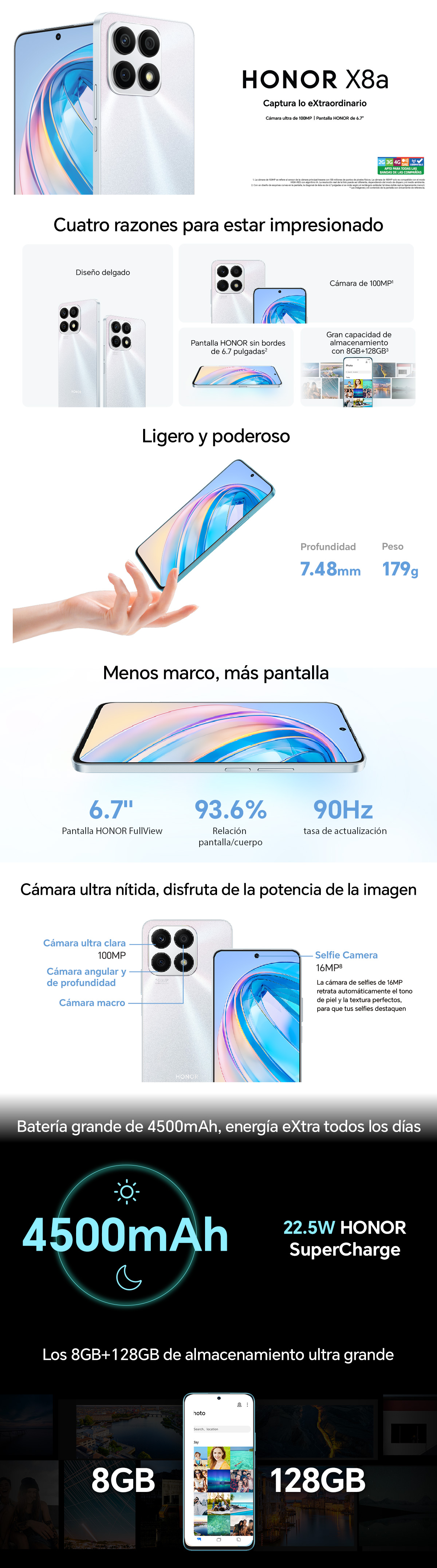 Honor X8a 4G