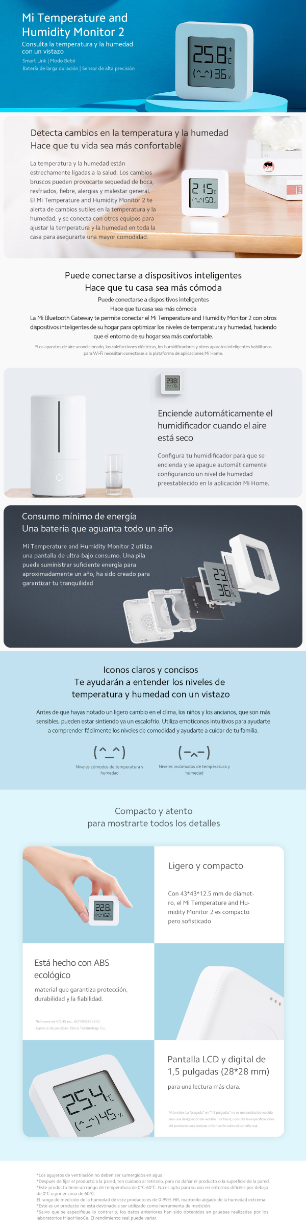 Mi Temperature and Humidity Monitor 2