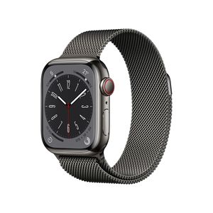 Apple Watch S8 GPS+Cellular, 41mm acero inoxidable grafito