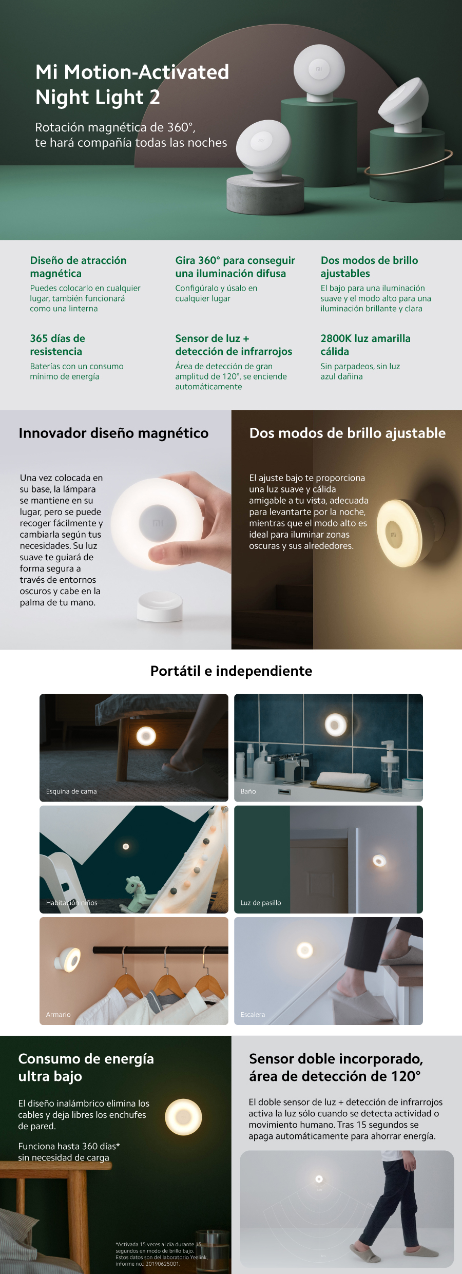 Mi Motion-Activated Night Light 2