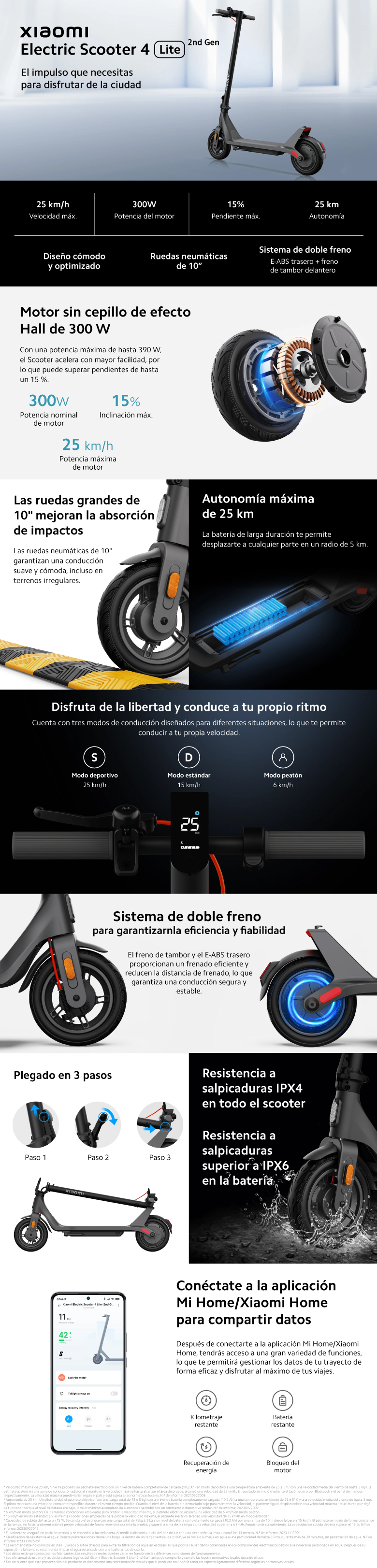 Xiaomi Electric Scooter 4 Lite 2nd Gen