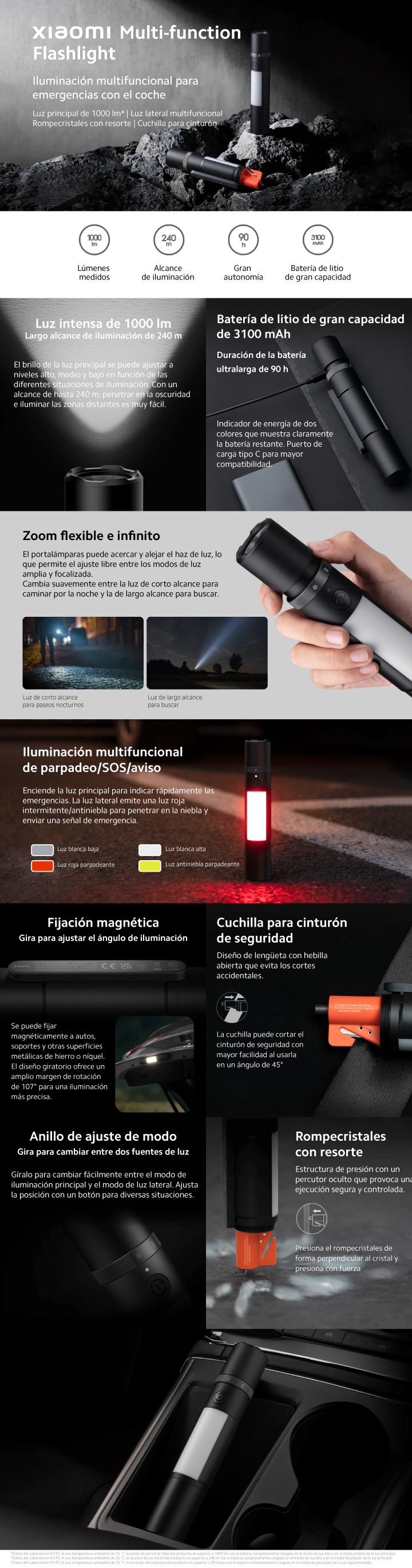 Xiaomi Multifunction Flashlight