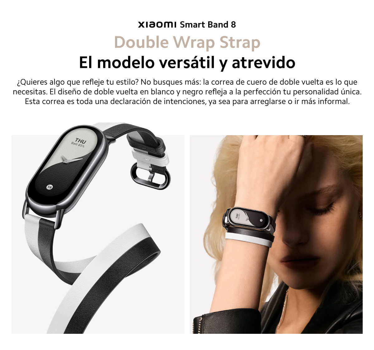 Xiaomi Smart Band 8 Double Wrap Strap