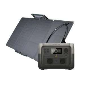 EcoFlow Generador River 2 Max 512Wh + Panel Solar 110W