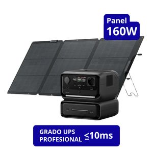 EcoFlow Generador River 3 Max + Panel Solar 160W