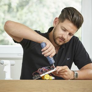 HOTO Kit Destornillador Eléctrico 3.6V 25 Piezas