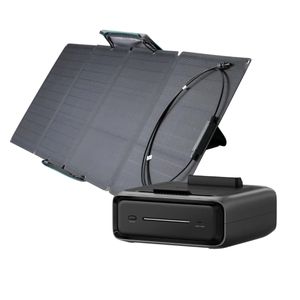 EcoFlow Batería River 3 Plus 286Wh + Panel Solar 110W