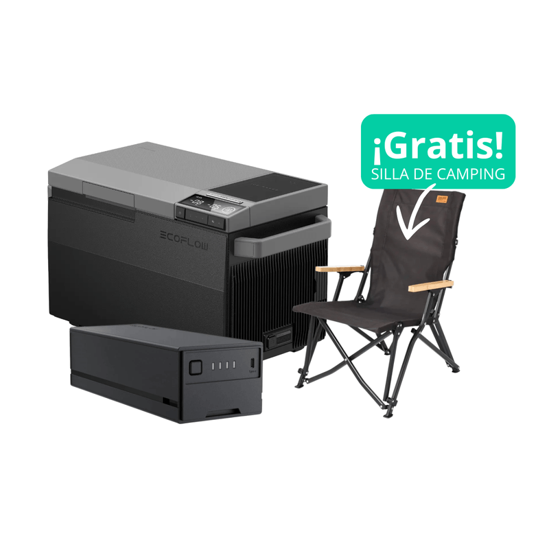 cooler-ecoflow-glacier---bateria---silla-camping